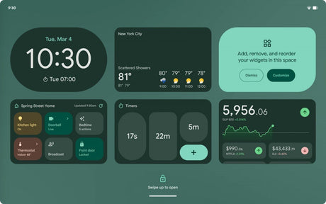 Android 16 ile birlikte kilit ekranı widget'ları geliyor - Tekno Muaz