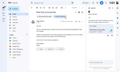 Artık Gmail'den doğrudan Google Takviminize etkinlik ekleyebilirsiniz - Tekno Muaz