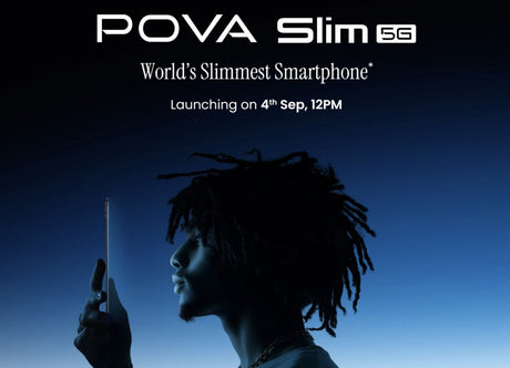 Tecno Pova Slim 5G, 4 Eylül'de tanıtılacak