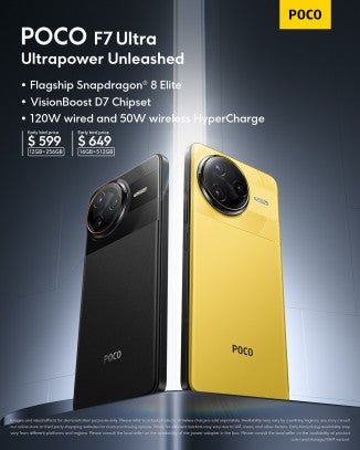 Haftalık anket: Poco F7 Pro ve Poco F7 Ultra modelleri hakkında ne düşünüyorsunuz? - Tekno Muaz