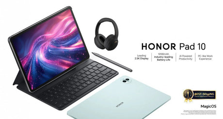 Honor Pad 10 büyük ekran ve büyük pil ile burada - Tekno Muaz