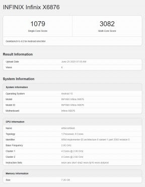 Infinix GT 30, Dimensity yongaseti ile Geekbench'te görüldü - Tekno Muaz