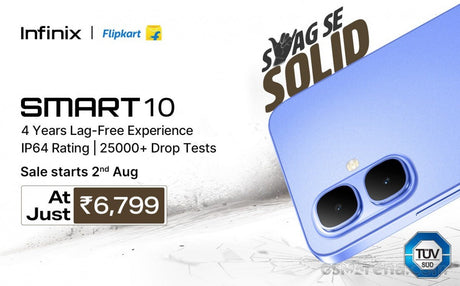 Infinix Smart 10 Hindistan'da piyasaya sürüldü - Tekno Muaz