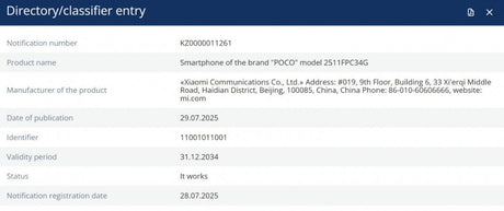 Poco X8 Pro'nun zaten sertifikalandırılmış olabileceği söyleniyor - Tekno Muaz