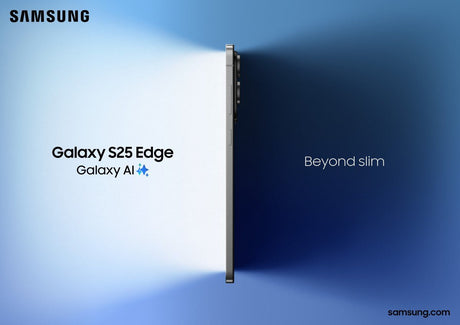Samsung Galaxy S25 Edge artık resmi olarak tanıtıldı, 5.8mm profil ve 3,900 mAh batarya ile.
Translated to Turkish:
Samsung Galaxy S25 Edge artık resmi olarak 5.8mm profil ve 3,900 mAh batarya ile tanıtıldı. - Tekno Muaz