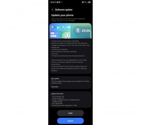Samsung Galaxy S25 FE ilk güncellemesini alıyor, işte yenilikler - Tekno Muaz