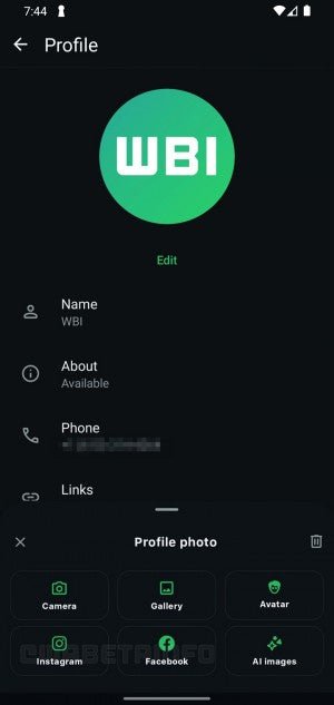 WhatsApp yakında Facebook ve Instagram'dan profil fotoğraflarını içe aktarmanıza izin verebilir - Tekno Muaz