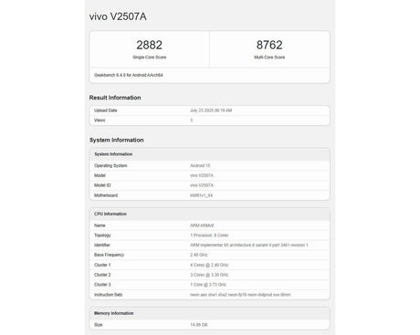 Yeni vivo (ya da IQOO) 8000mAh'lik devasa bir pil ve Dimensity 9400+ ile geliyor - Tekno Muaz