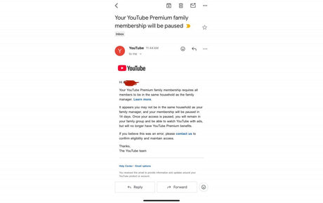 YouTube artık aynı konumda olmayan Premium Aile Planı hesaplarını hedefliyor - Tekno Muaz