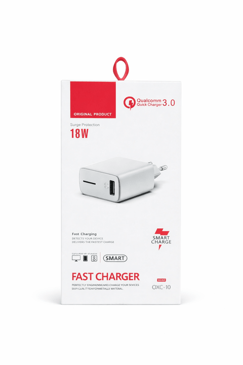 18W Hızlı Şarj Adaptörü – Quick Charge 3.0 Destekli Akıllı Şarj Cihazı ürünü - Şarj Aleti kategorisi | Tekno Muaz