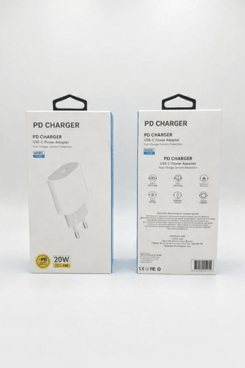 20W USB - C PD Hızlı Şarj Adaptörü ürünü - Şarj Aleti kategorisi | Tekno Muaz