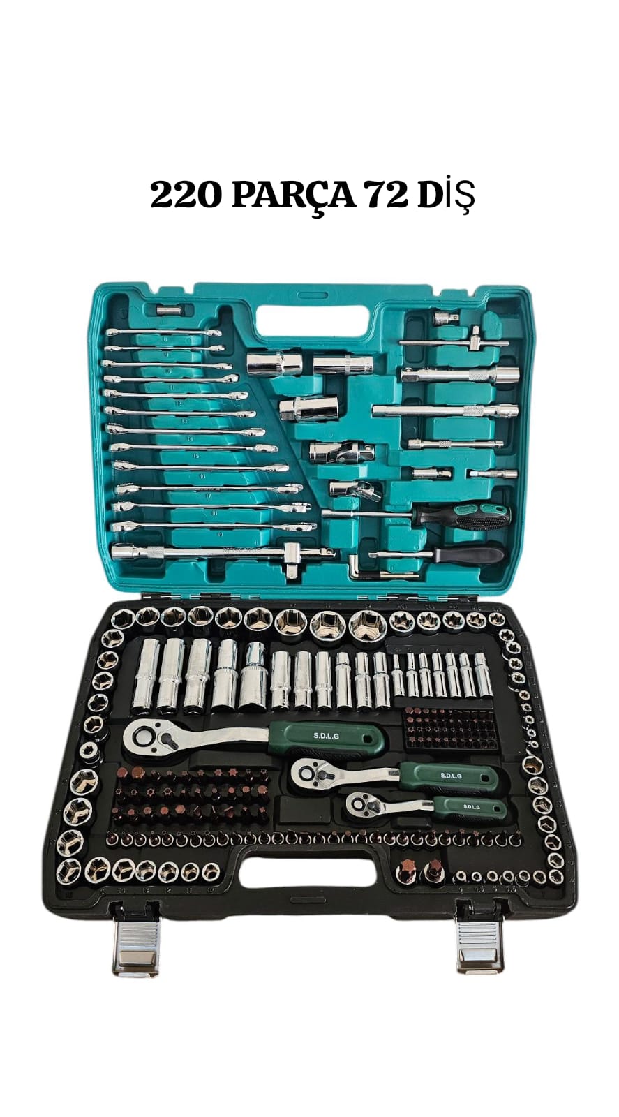 216 Parça 72 Diş Cırcırlı Anahtar ve Lokma Takımı | Hırdavat | TeknoMuaz