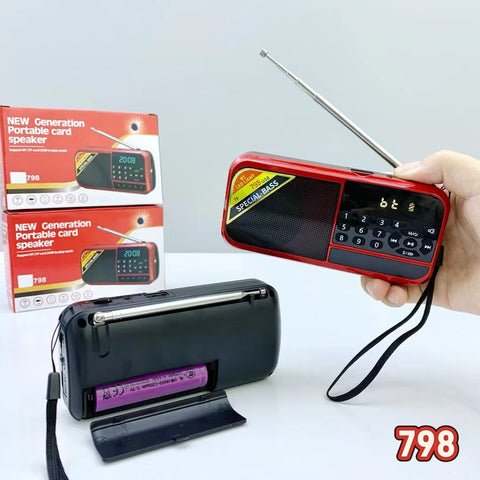 798 Müzik Çalar ürünü - Hoparlör kategorisi | Tekno Muaz