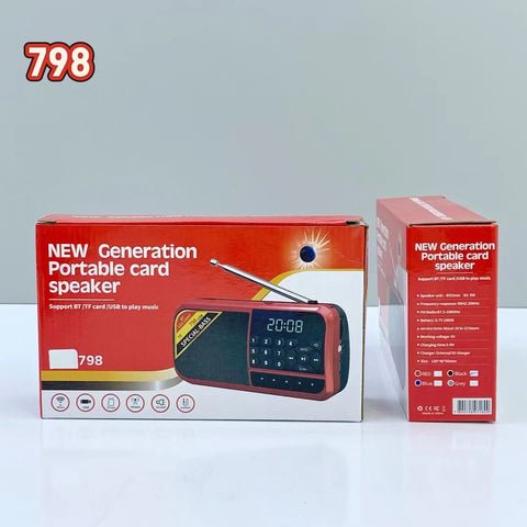 798 Müzik Çalar ürünü - Hoparlör kategorisi | Tekno Muaz