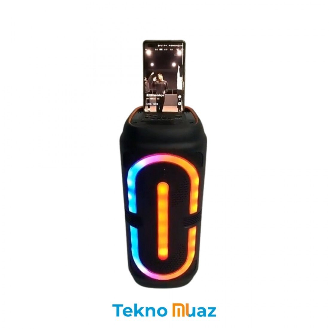 ABS - 2403 RGB Işıklı Taşınabilir bluetooth Hoparlör | | TeknoMuaz