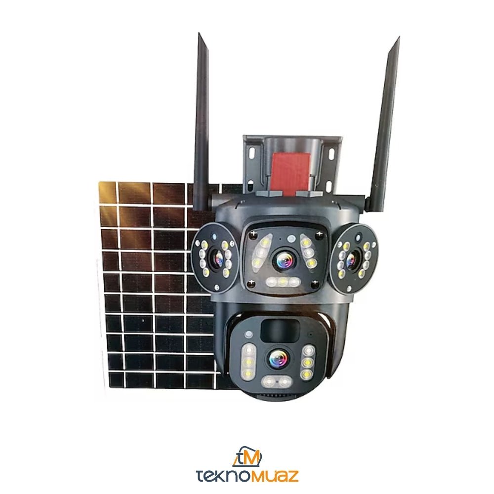 Apronx APX - WSP344 Speed Dome 6 MP Solar Wi - Fi Güvenlik Kamerası ürünü - kamera kategorisi | Tekno Muaz