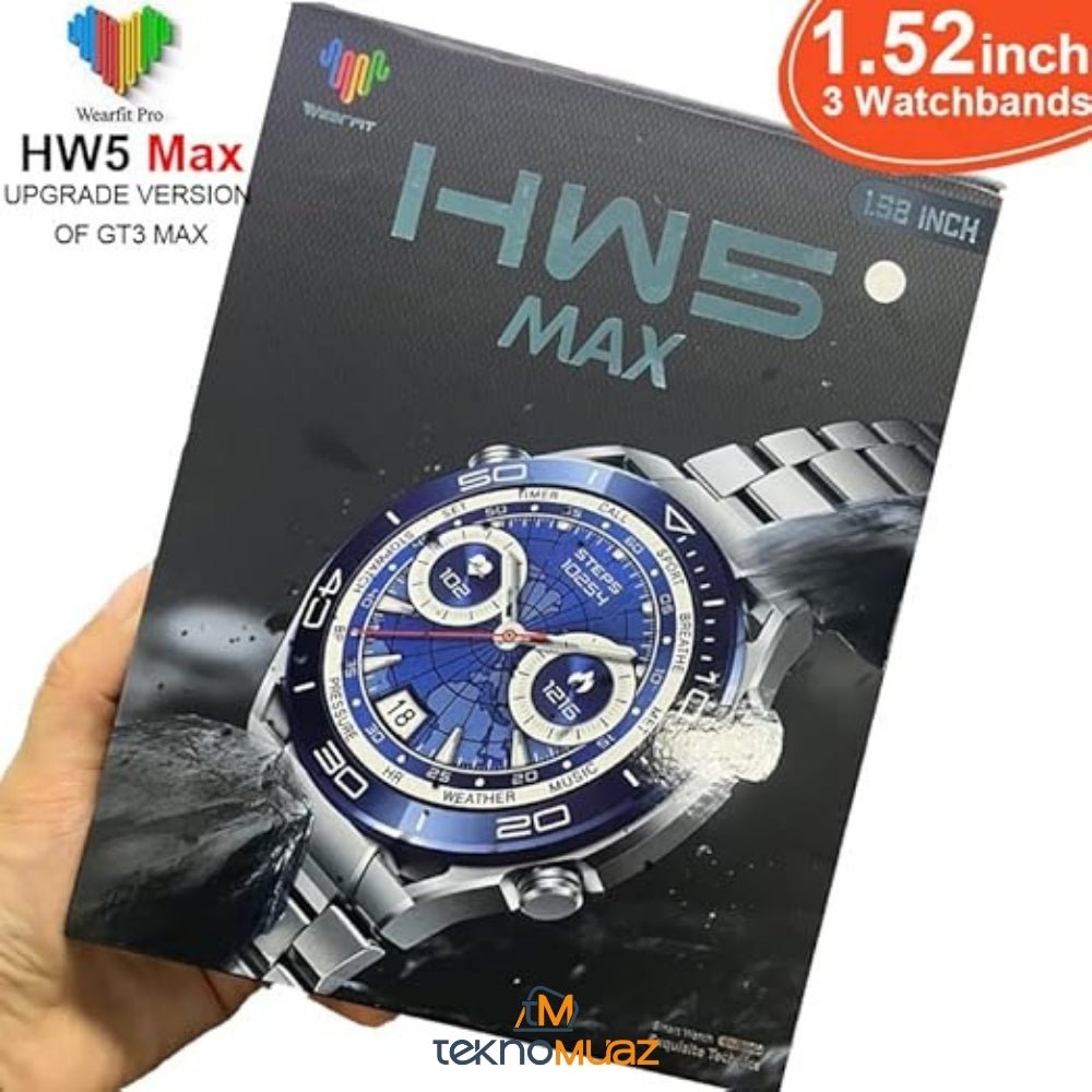 Generic HW5 MAX Akıllı Saat ürünü - Akıllı Saat kategorisi | Tekno Muaz