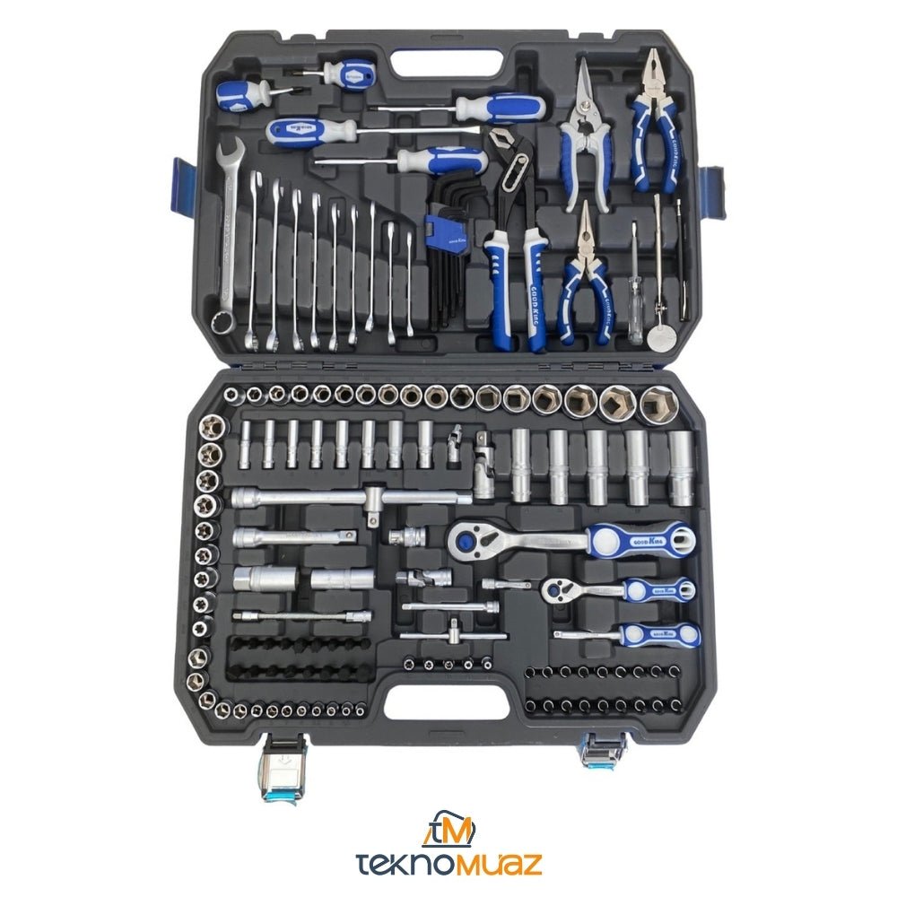 Good King 142 Parça Lokma ve Profesyonel El Aleti Takımı ürünü - Hırdavat kategorisi | Tekno Muaz