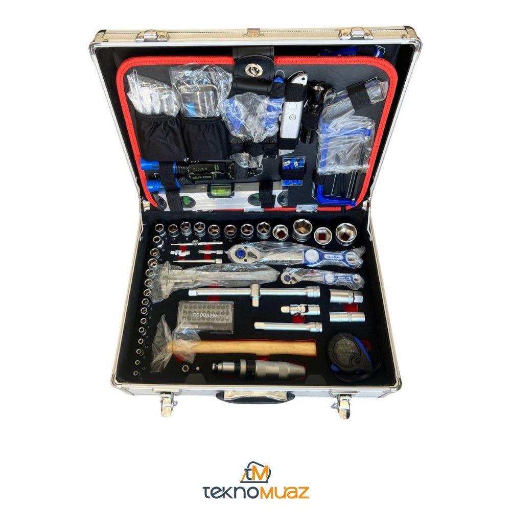 Good King 168 Parça Profesyonel Alet Takım Seti - Almanya Teknolojisi ve Yüksek Kalite ürünü - Hırdavat kategorisi | Tekno Muaz