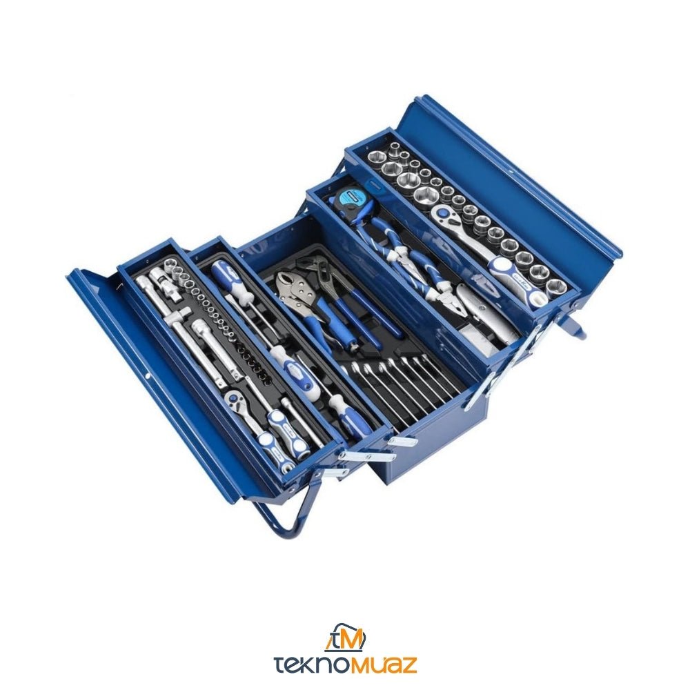 Good King 86 Parça Profesyonel Sandık Tipi Takım Çantası Seti ürünü - Hırdavat kategorisi | Tekno Muaz