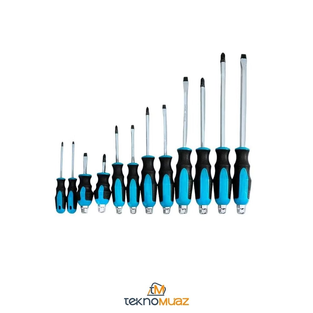 GOODKING OB - 10012 12 Parça Darbeli Tornavida Seti ürünü - Hırdavat kategorisi | Tekno Muaz