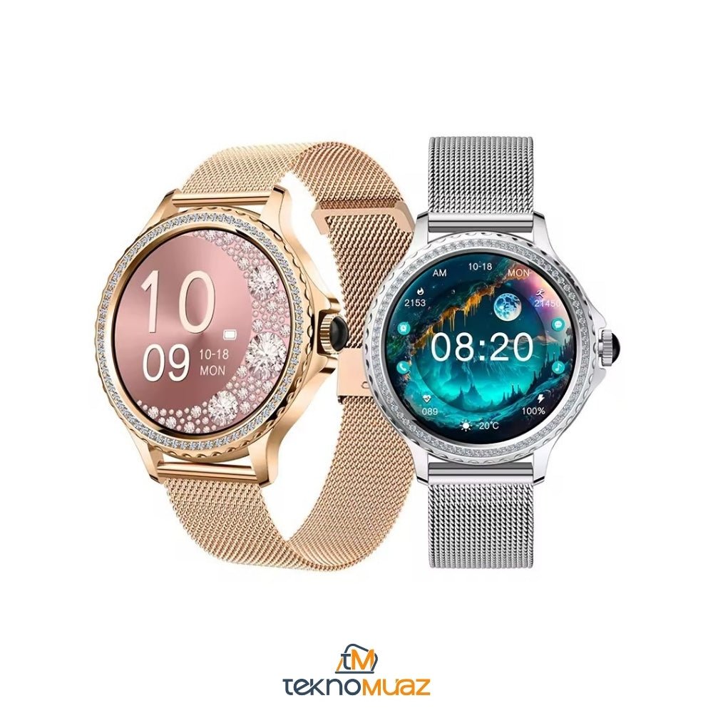 HK27 Bayan Akıllı Saat 1.32 “Amoled Hd Ekranlı'' ürünü - Akıllı Saat kategorisi | Tekno Muaz