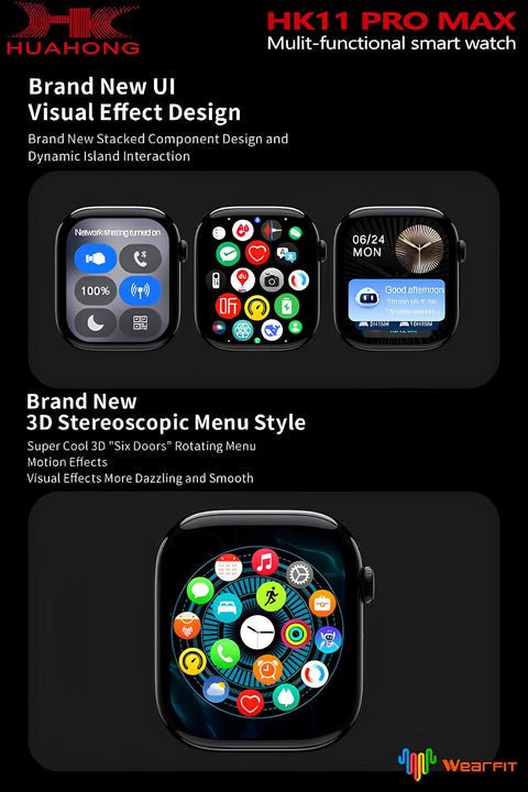 HUAHONG Watch HK 11 Pro Max Akıllı Saat ürünü - Akıllı Saat kategorisi | Tekno Muaz