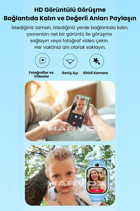 HX Kids 4G Pro+ Android Akıllı Çocuk Saati ürünü - Akıllı Saat kategorisi | Tekno Muaz