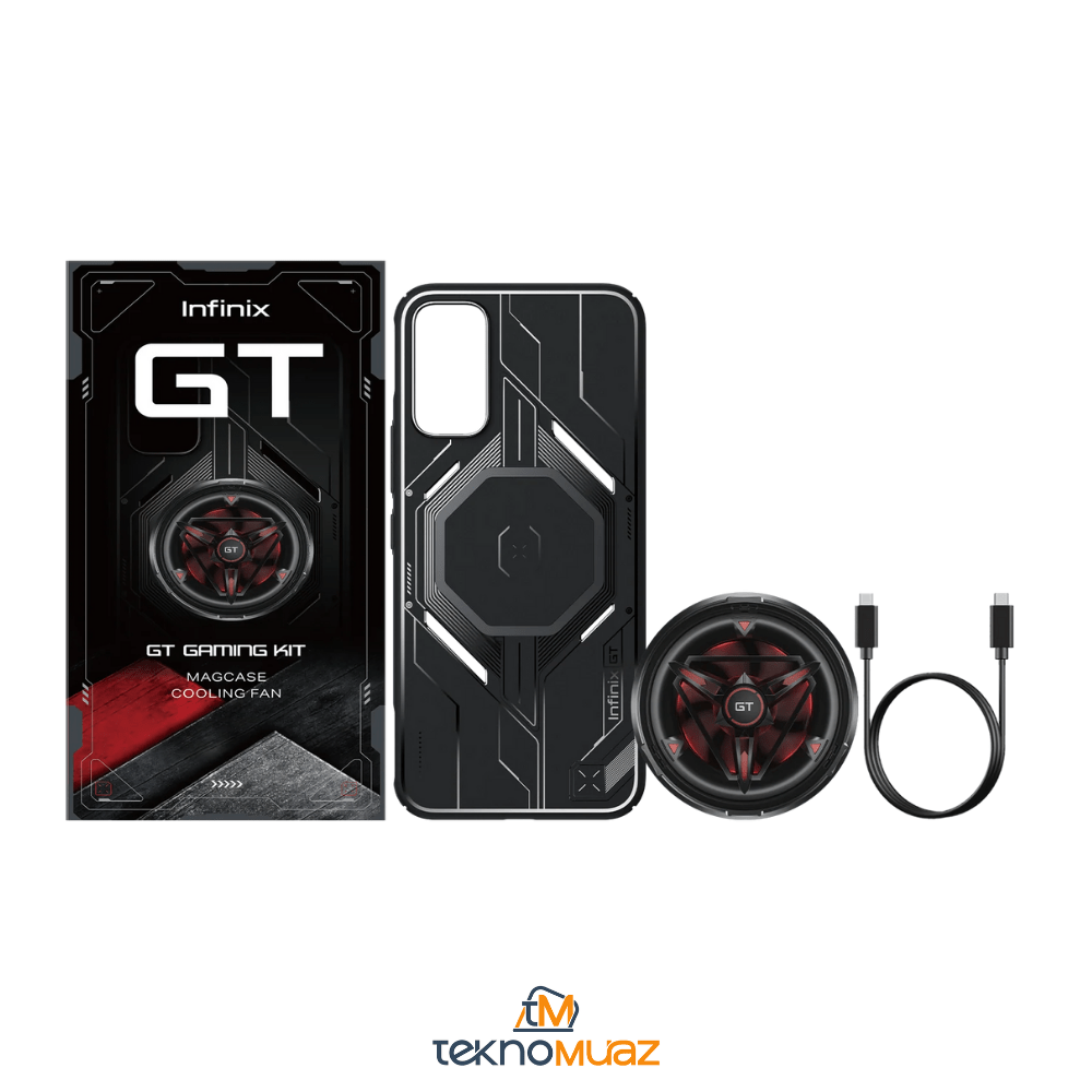Infinix 30 pro Fan ve Kılıf Seti Kutulu (GT PRO GAMING KIT) ürünü - Aksesuar kategorisi | Tekno Muaz