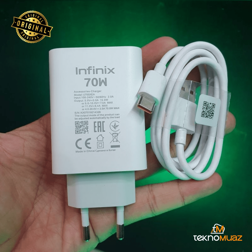 İnfinix 70w Şarj Takımı | Aksesuar | TeknoMuaz