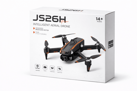 JS26H Pro Katlanabilir Drone | HD Kamera + Brushless Motor + Stabil Uçuş ürünü - Drone kategorisi | Tekno Muaz