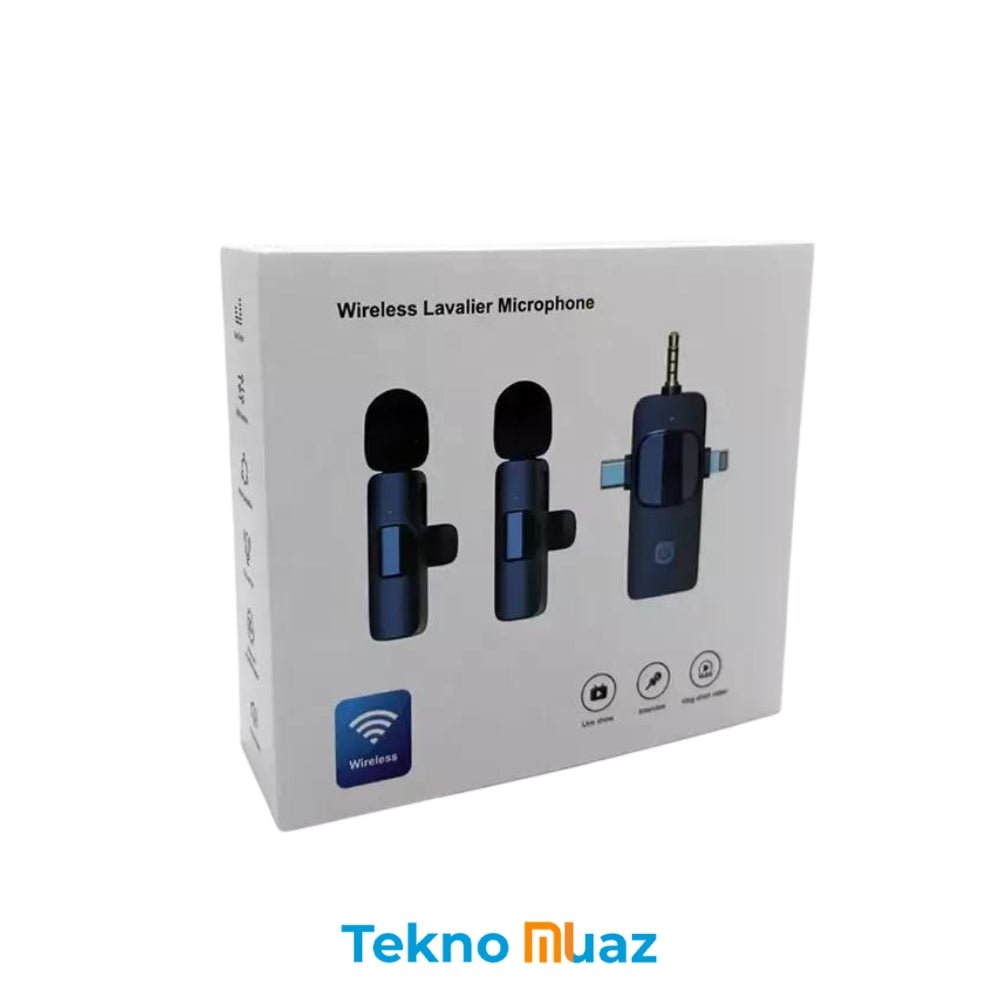 Kablosuz Yaka Mikrafonu K15 | | TeknoMuaz
