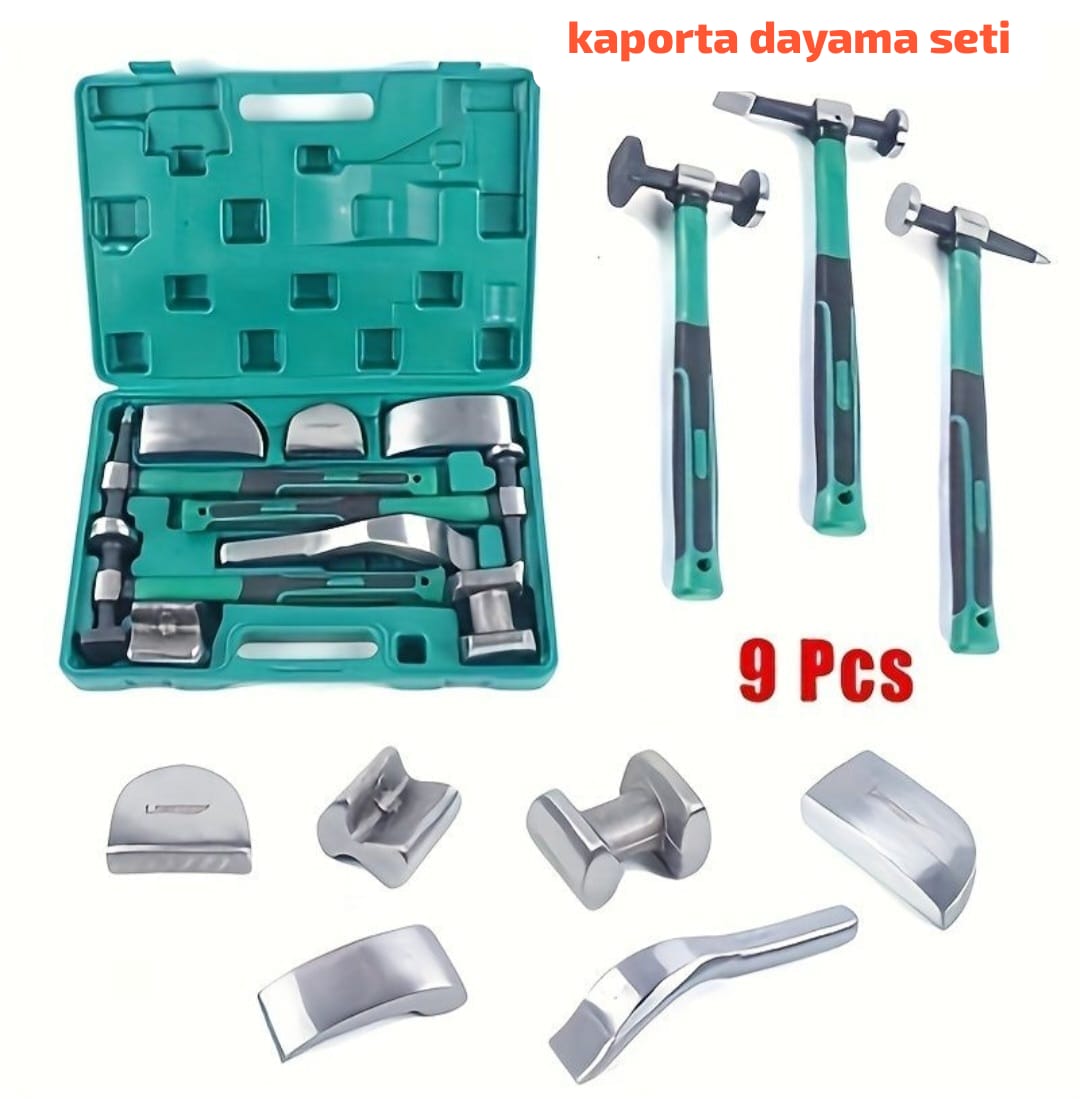 Kaporta Dayama Seti 9 Parça | Hırdavat | TeknoMuaz