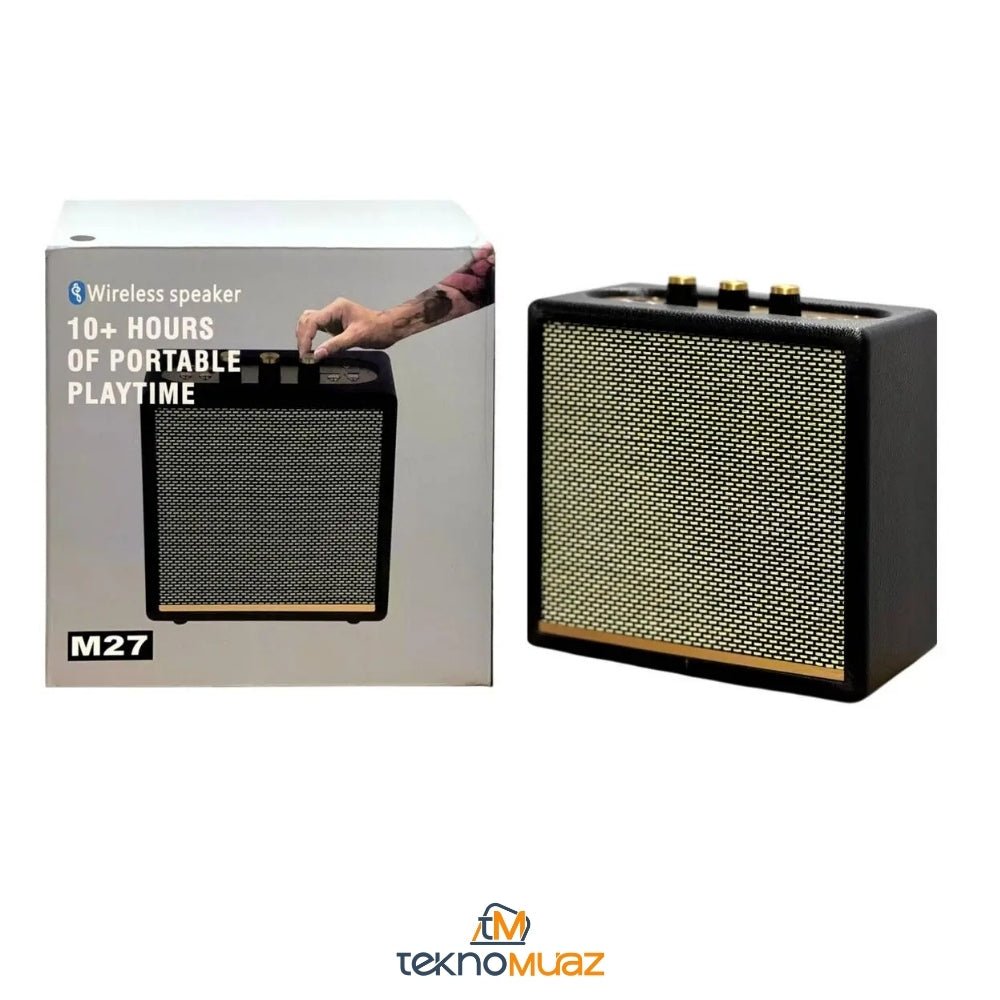 Mini Bluetooth Hoparlör M27 ürünü - kategorisi | Tekno Muaz