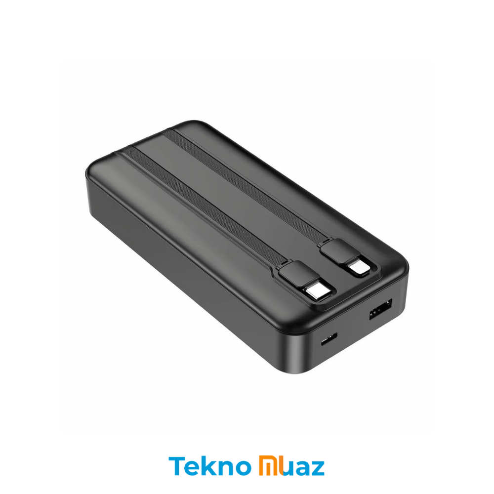 Powerbank 30.000 Mah 22.5W Hızlı Şarj Taşınabilir batarya YK - P923 | | TeknoMuaz