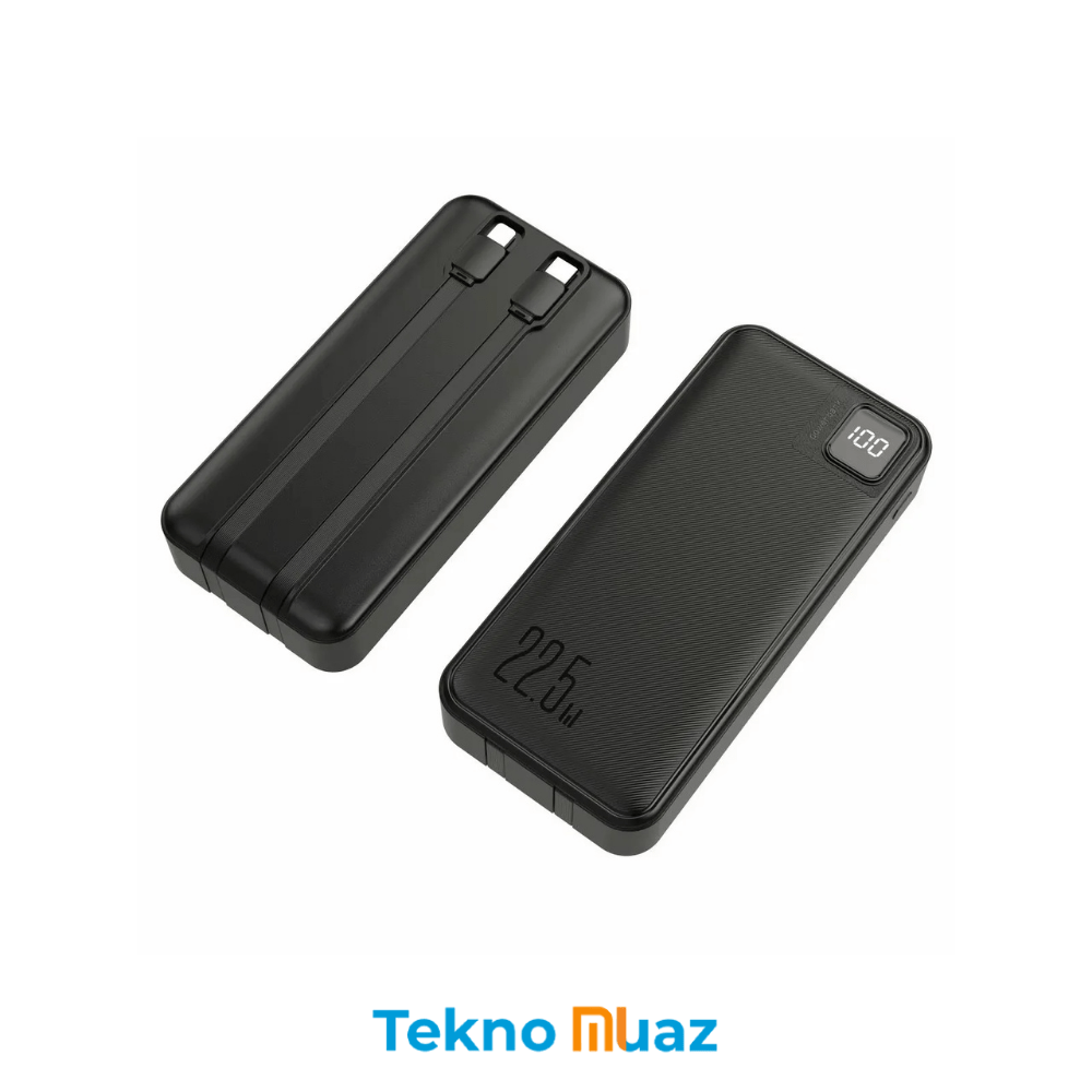 Powerbank 30.000 Mah 22.5W Hızlı Şarj Taşınabilir batarya YK - P923 | | TeknoMuaz