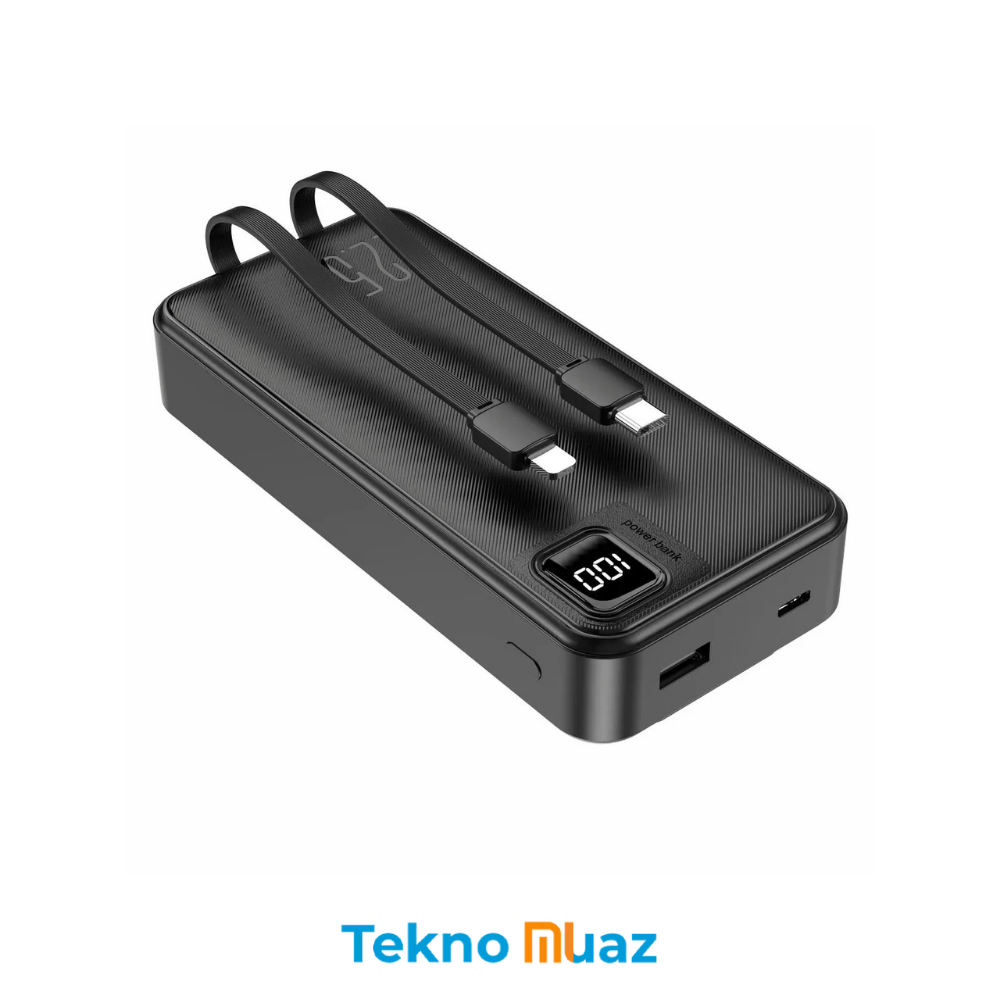 Powerbank 30.000 Mah 22.5W Hızlı Şarj Taşınabilir batarya YK - P923 | | TeknoMuaz
