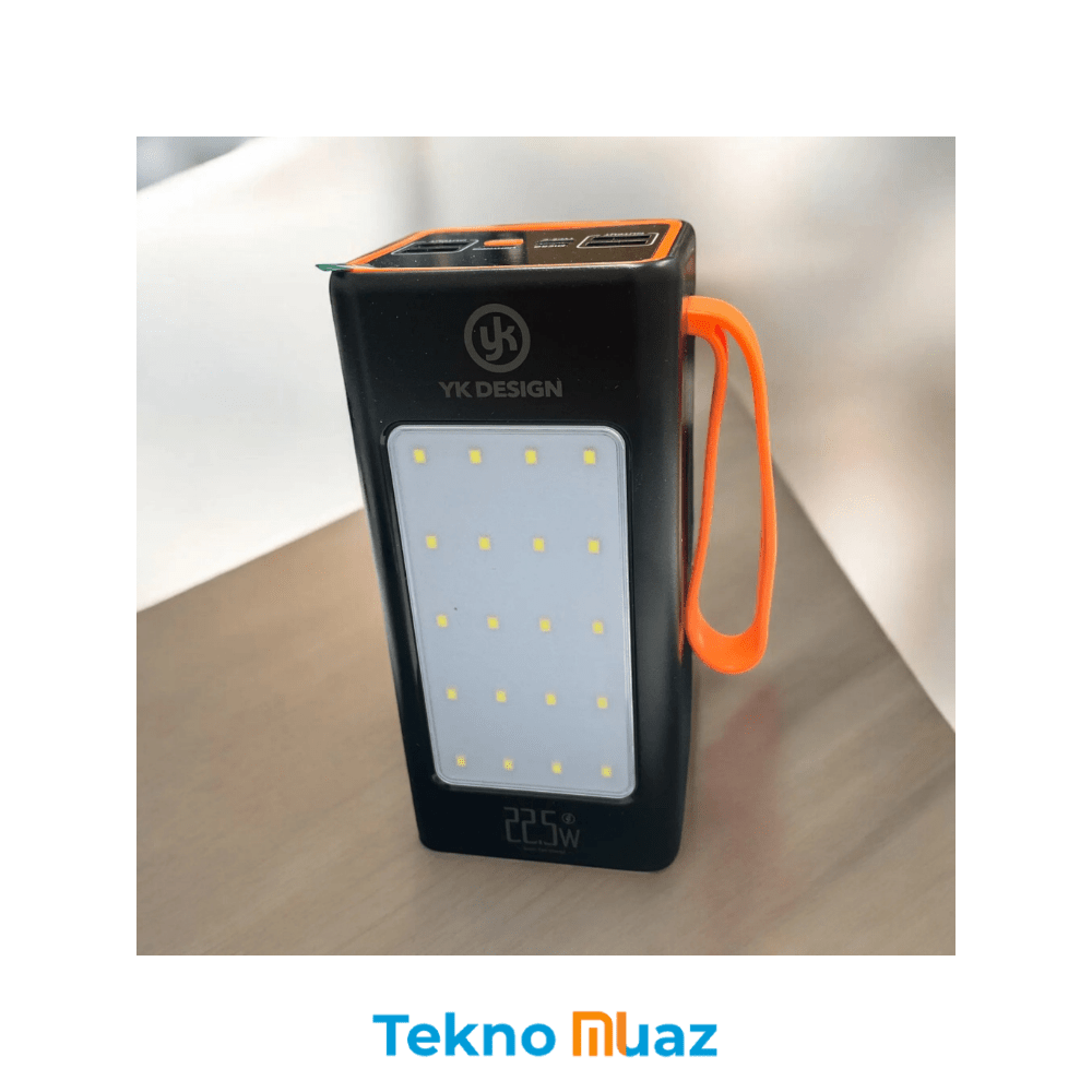 Powerbank 50000Mah 22.5W Hızlı Şarj Taşınabilir batarya YK - P923 | | TeknoMuaz