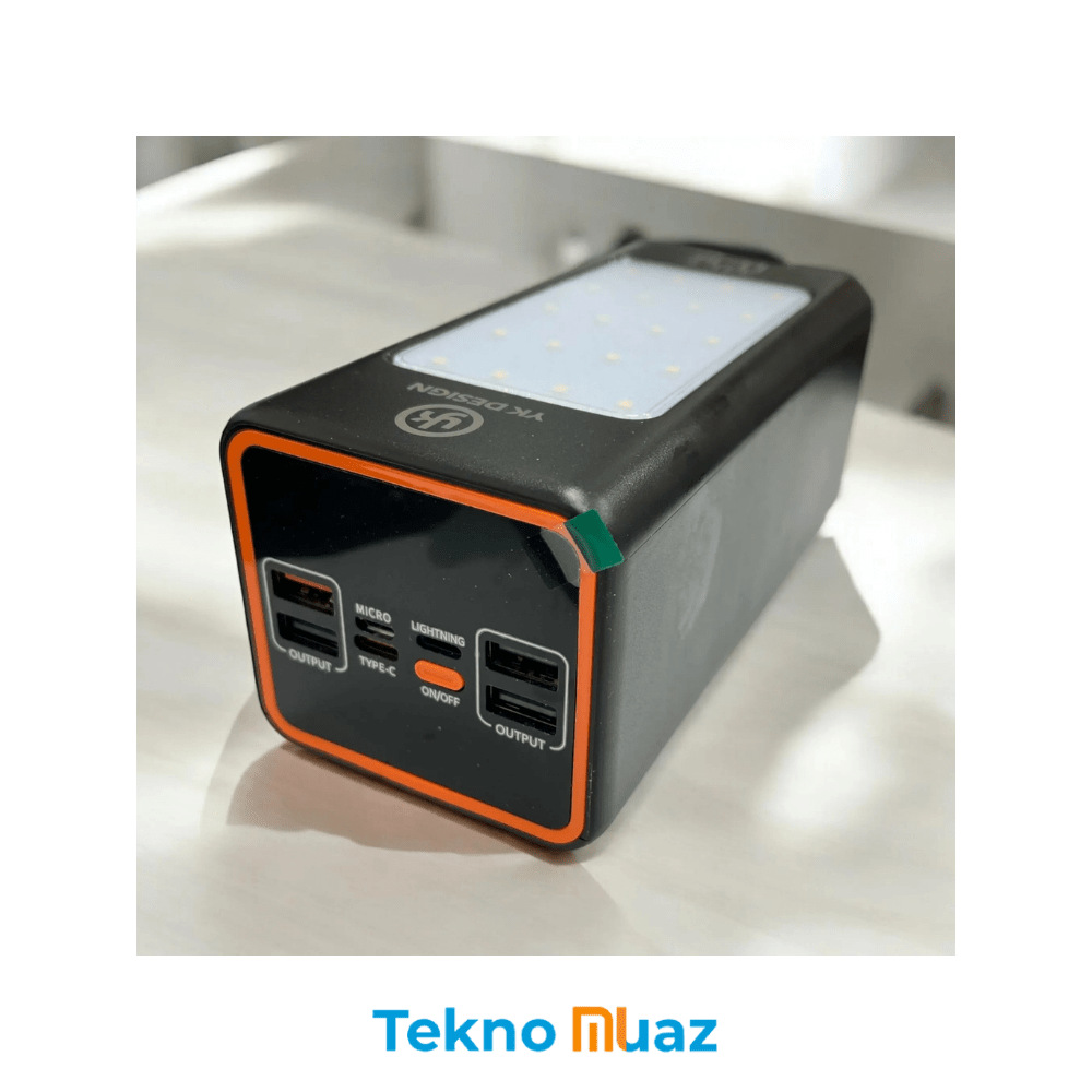 Powerbank 50000Mah 22.5W Hızlı Şarj Taşınabilir batarya YK - P923 | | TeknoMuaz