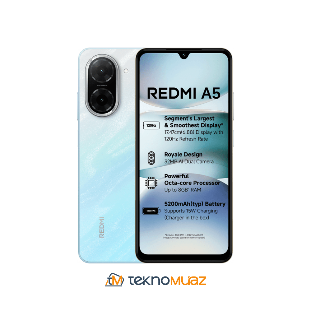 Redmi A5 4+4 / 128 GB | | TeknoMuaz