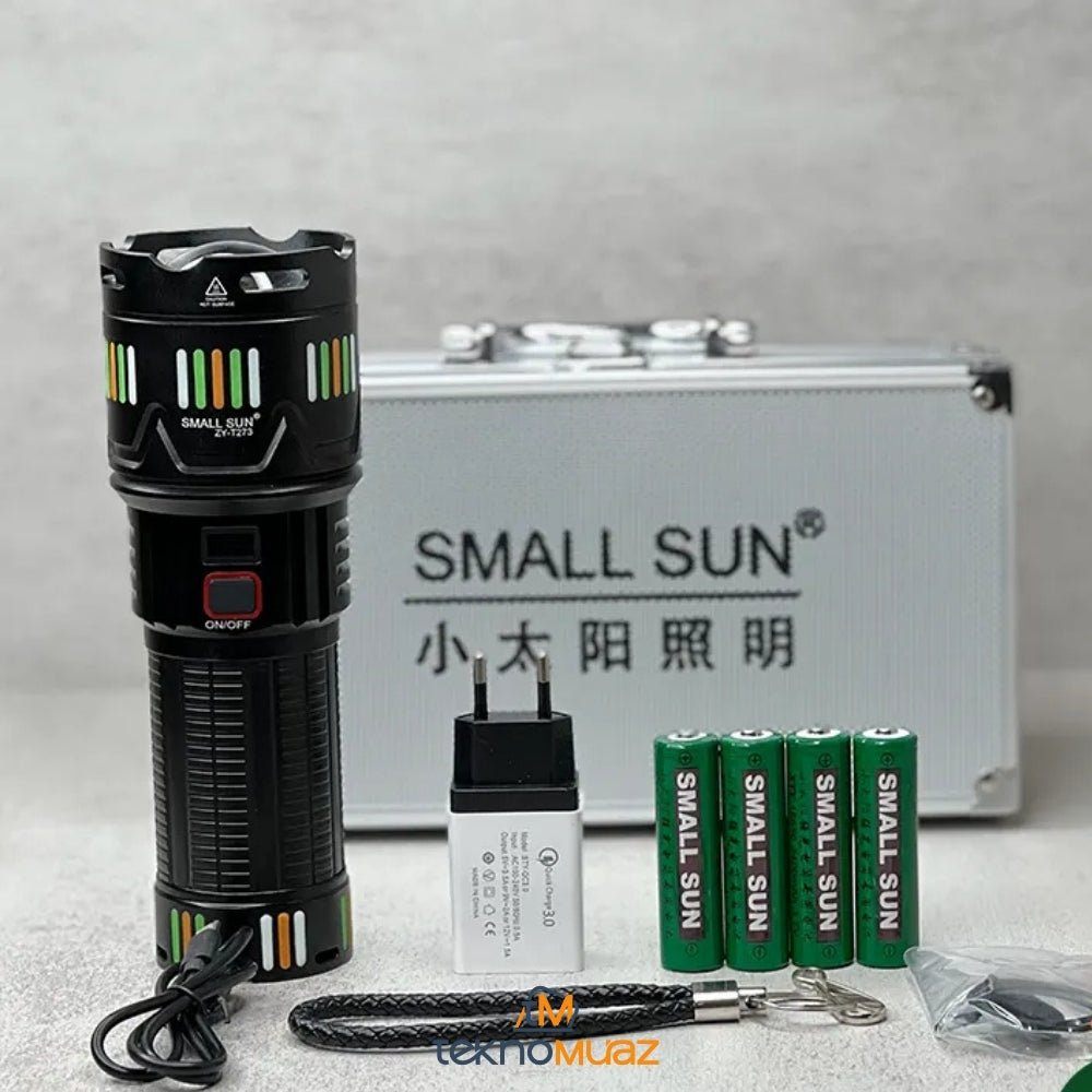 Small Sun ZY - T273 1KM(1000M) Menzilli 5000 Lümen El Feneri ürünü - Aksesuar kategorisi | Tekno Muaz