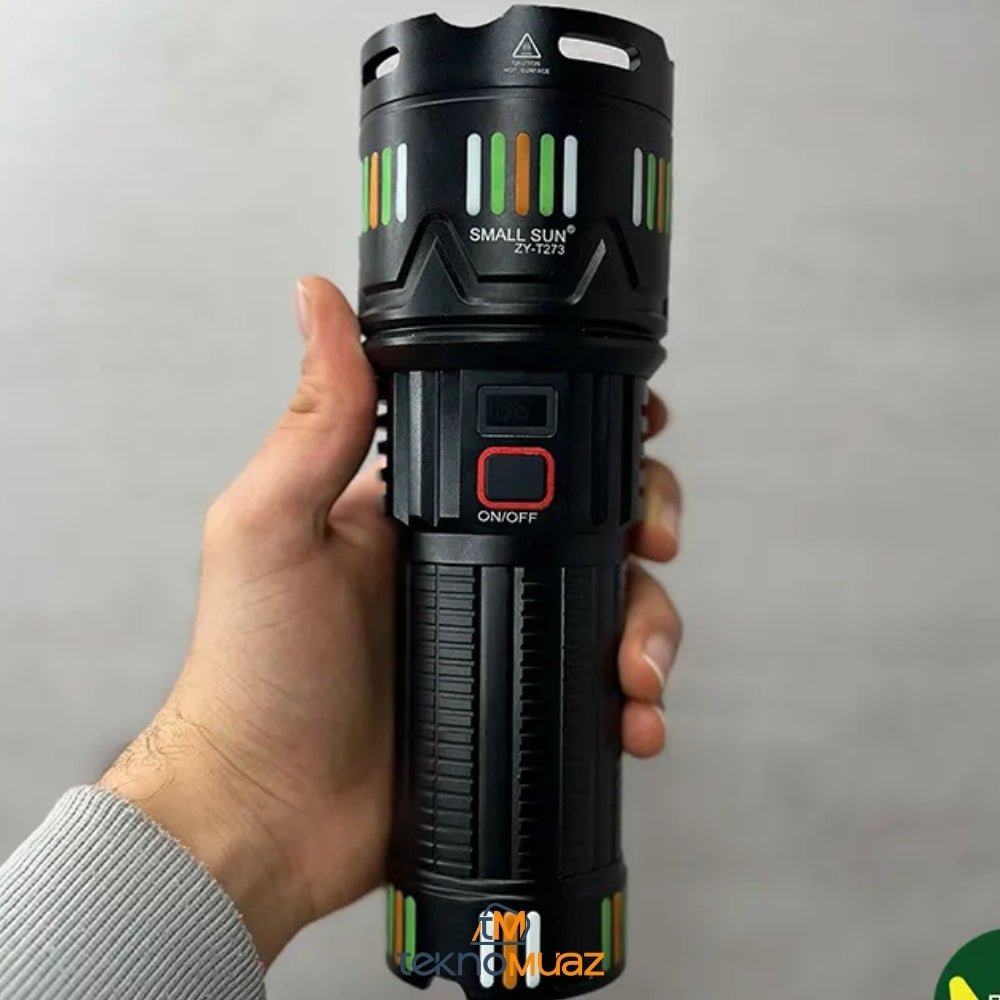 Small Sun ZY - T273 1KM(1000M) Menzilli 5000 Lümen El Feneri ürünü - Aksesuar kategorisi | Tekno Muaz