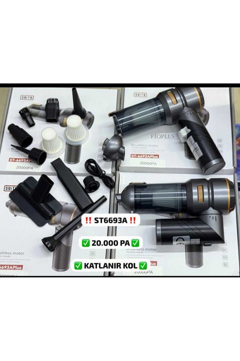 ST - 6693A Plus Kablosuz El Süpürgesi (Brushless Motor) ürünü - Aksesuar kategorisi | Tekno Muaz