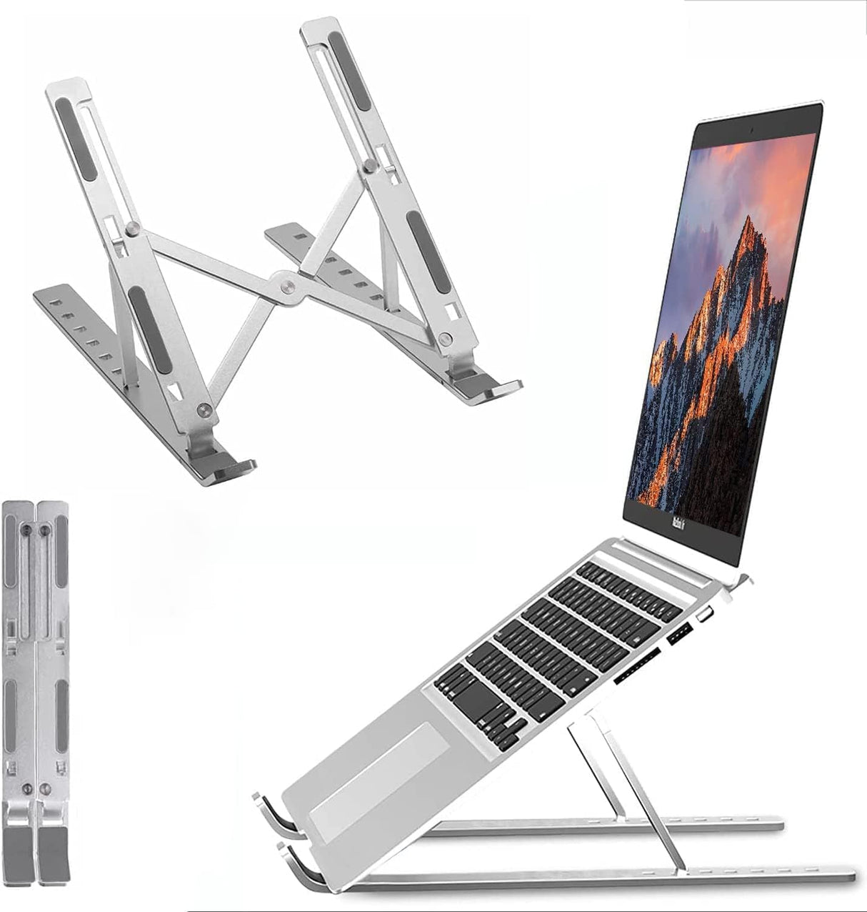 Taşınabilir Laptop Stand Tüm Laptoplarla Uyumlu Metal | | TeknoMuaz