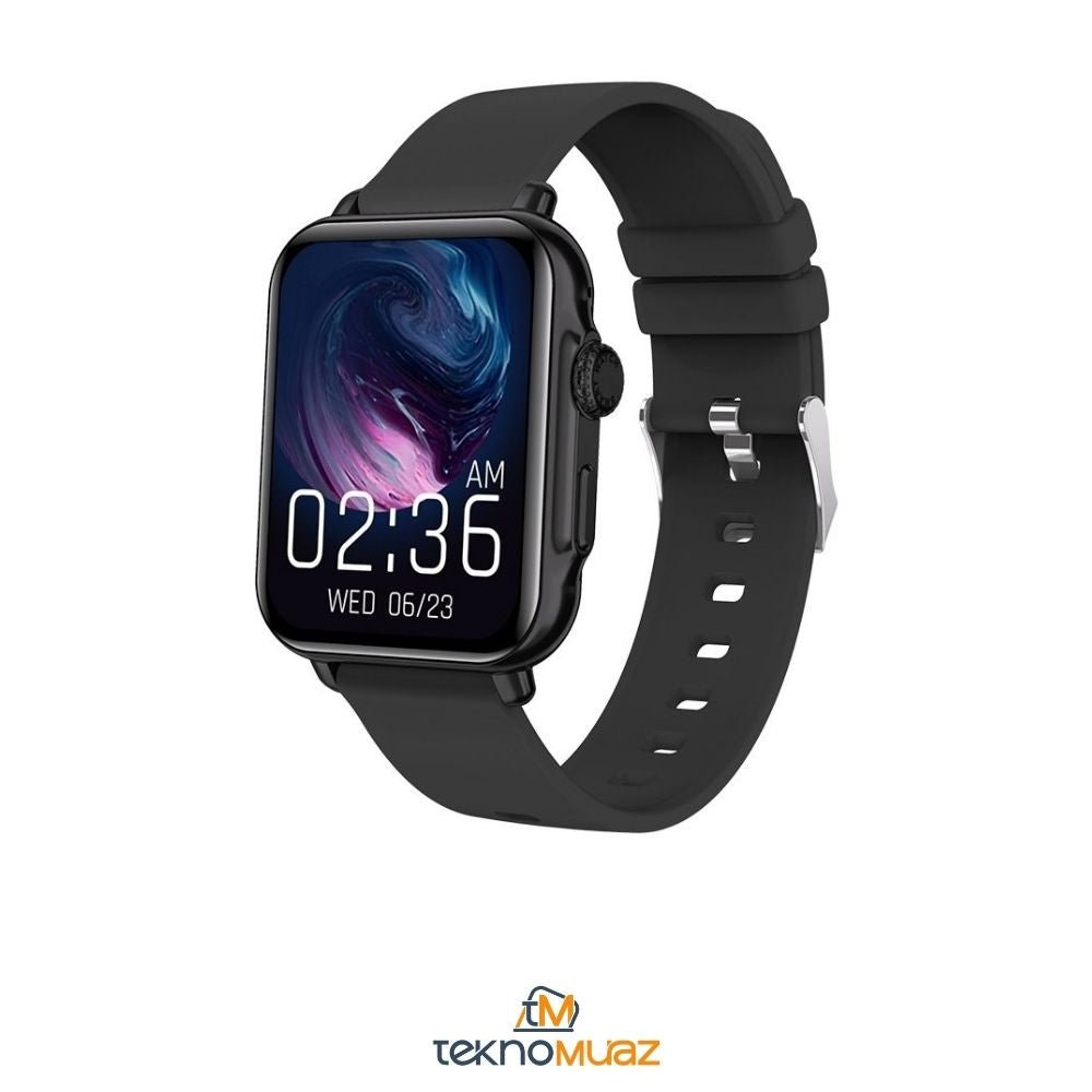 X - Level X - WearUltra Bluetooth Aramalı 47MM Akıllı Saat Siyah ürünü - Akıllı Saat kategorisi | Tekno Muaz