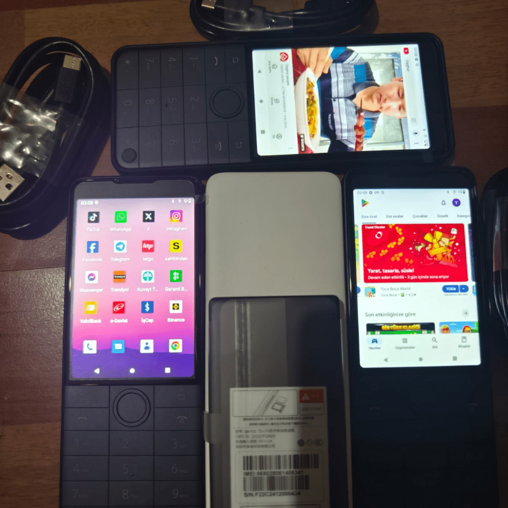 Xiaomi Duoqin F22 Pro Dokunmatik ve Tuşlu 4/64 (Asker Telefonu) | | TeknoMuaz