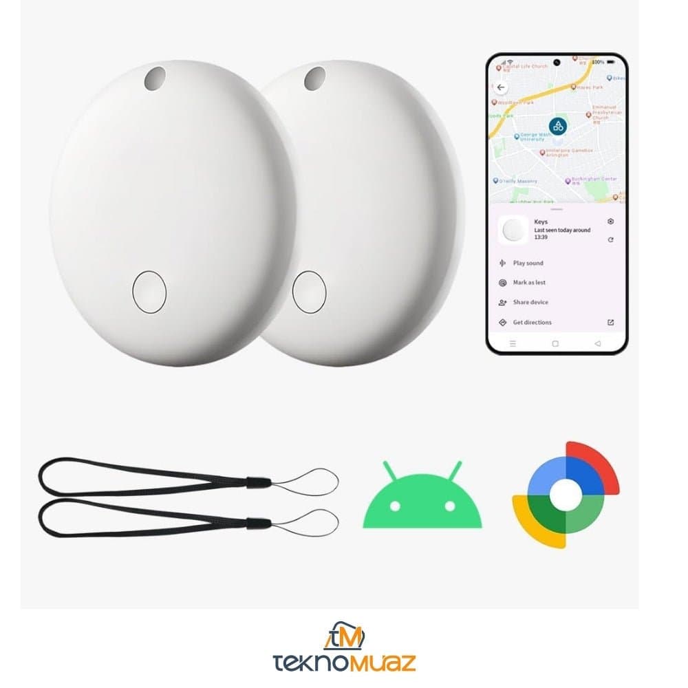 Smart Finder LOSHALL Air Tag (Anahtar, Bavul, Sırt Çantası, Cüzdan ve Evcil Hayvan Takip Cihazı )
