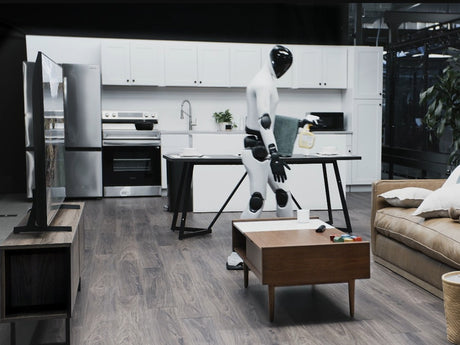 Helix 02 Destekli Humanoid Robot Ev Temizliğinde