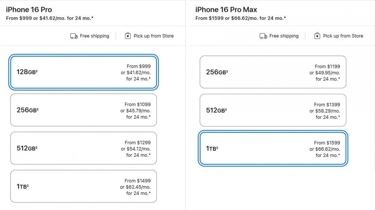 ABD'de iPhone 16 Pro Max (1TB) için %29'luk bir fiyat artışını hesaplayan yeni bir rapor yayınlandı. - Tekno Muaz