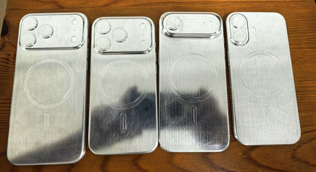 Apple'ın iPhone 17 serisi kuklaları metal kalıplarda boyutlandırıldı - Tekno Muaz